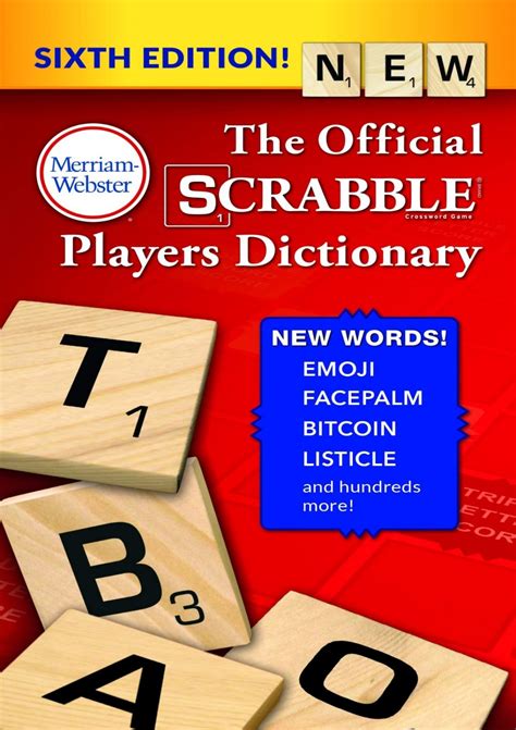 official scrabble dictionary